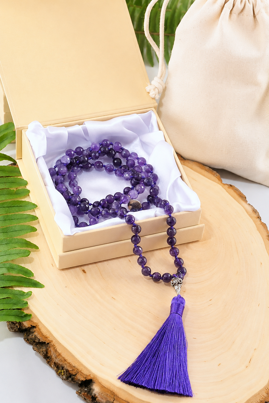 Amethyst Mala