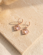 Mixed Square Melody Earrings