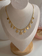 Celestial Charm Gold Pendant Necklace