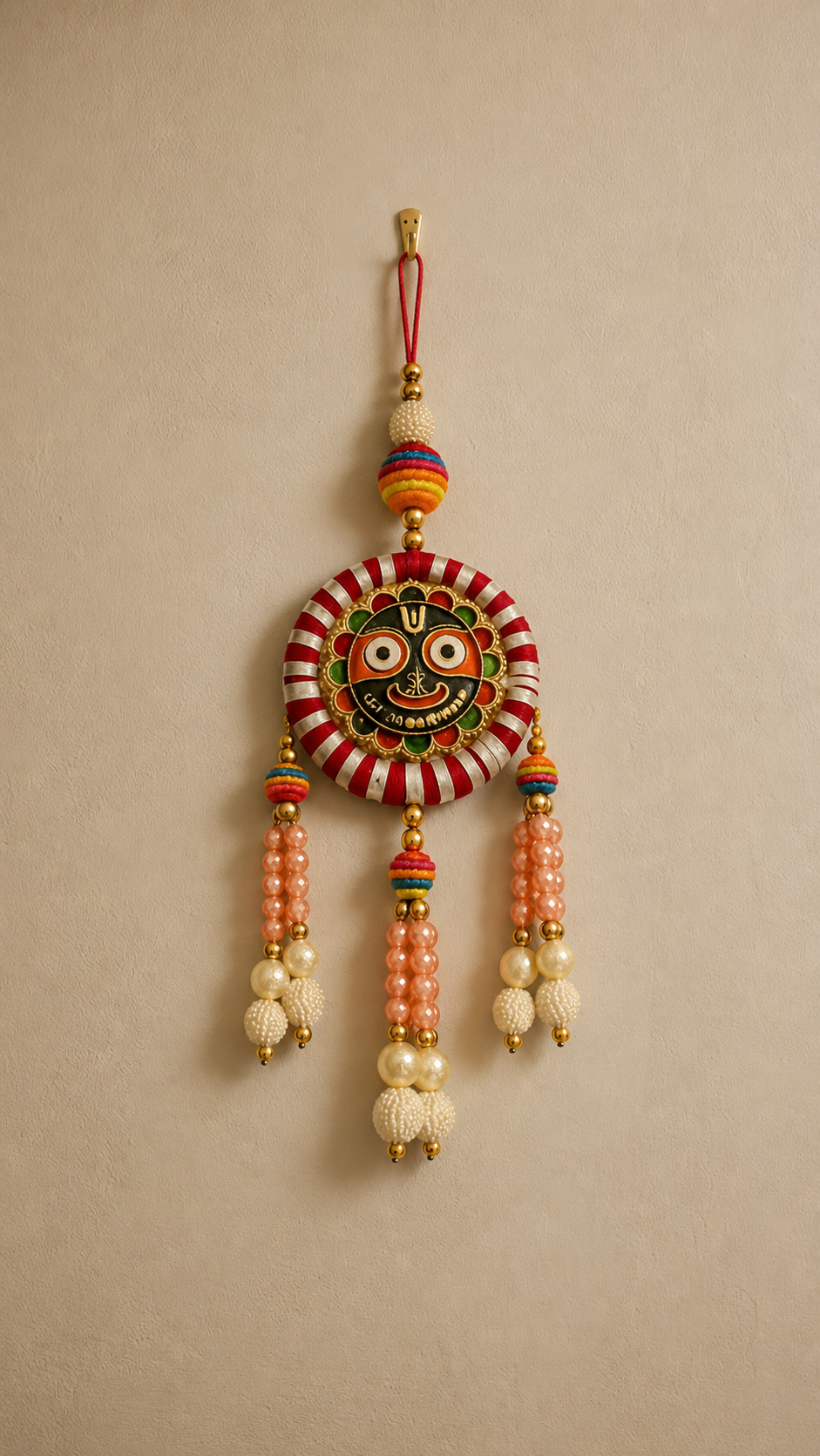 Jagannath Divine Beaded Hanging